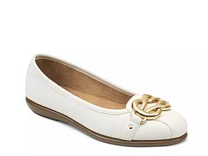 Dsw best sale white flats