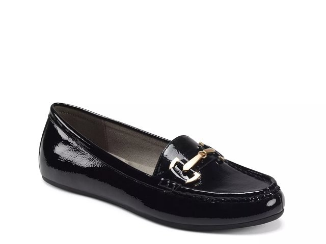 Aerosoles Day Drive Women s Casual Loafers Size 6 Wide Navy Patent