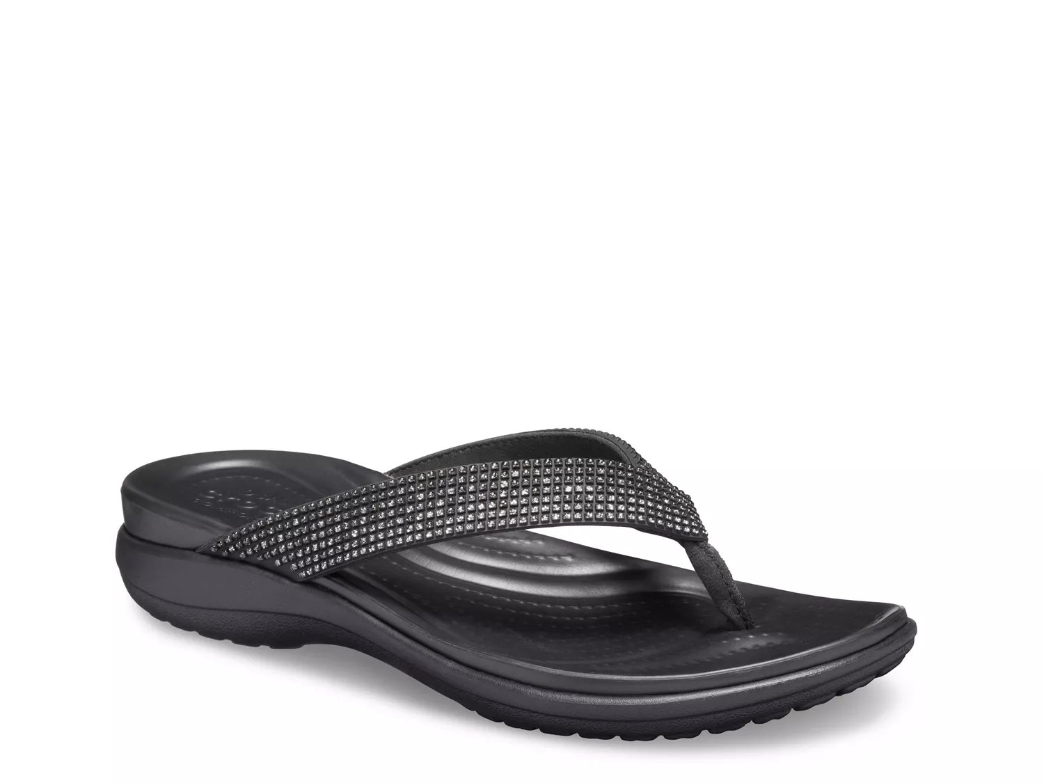 Crocs Capri V Diamante Flip Flop Women s