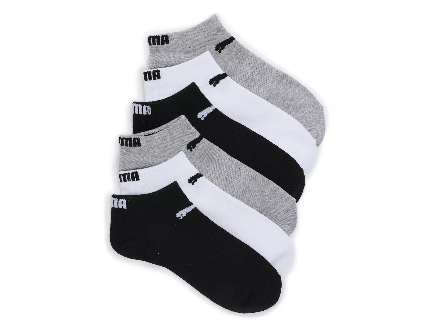  Terry Women's No Show Socks - 6 Pack 