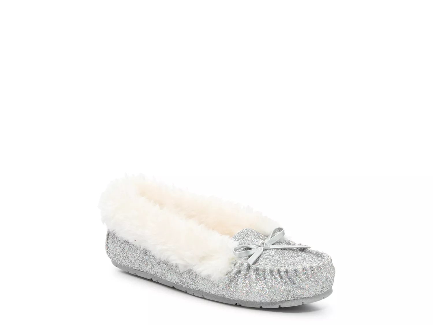 Glitter deals moccasin slippers