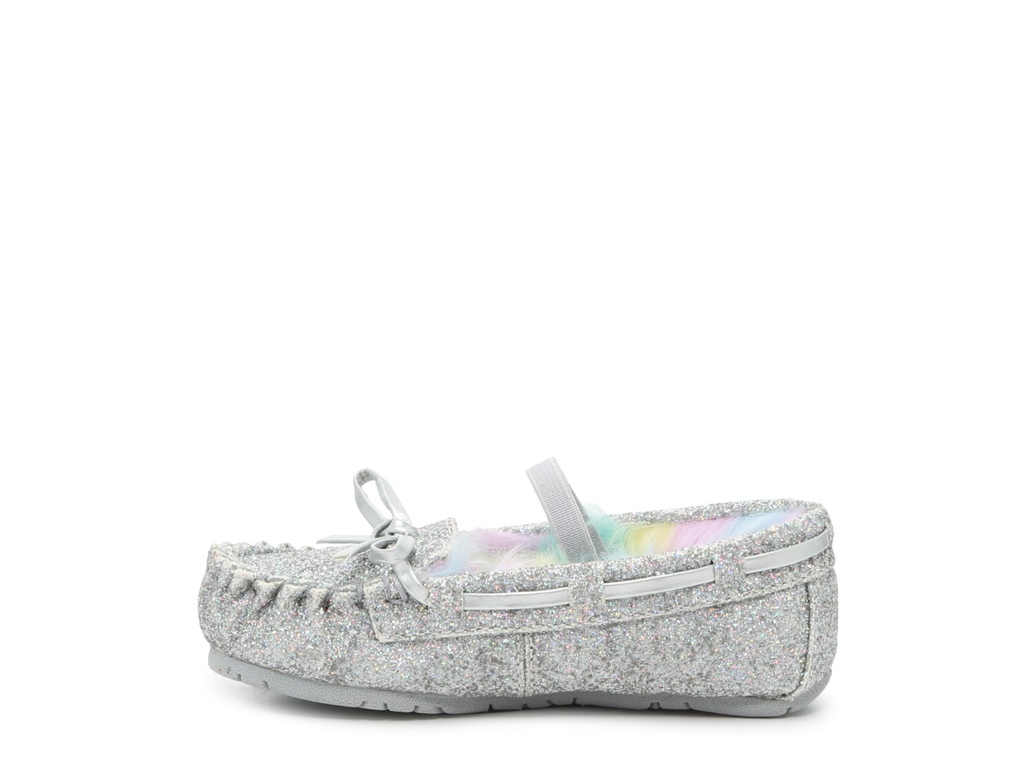 glitter moccasins