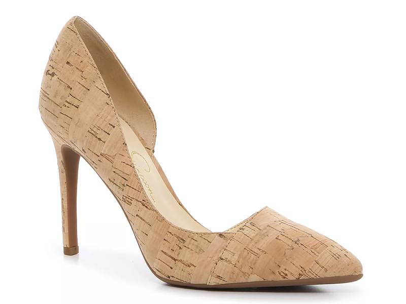 jessica simpson cork heels