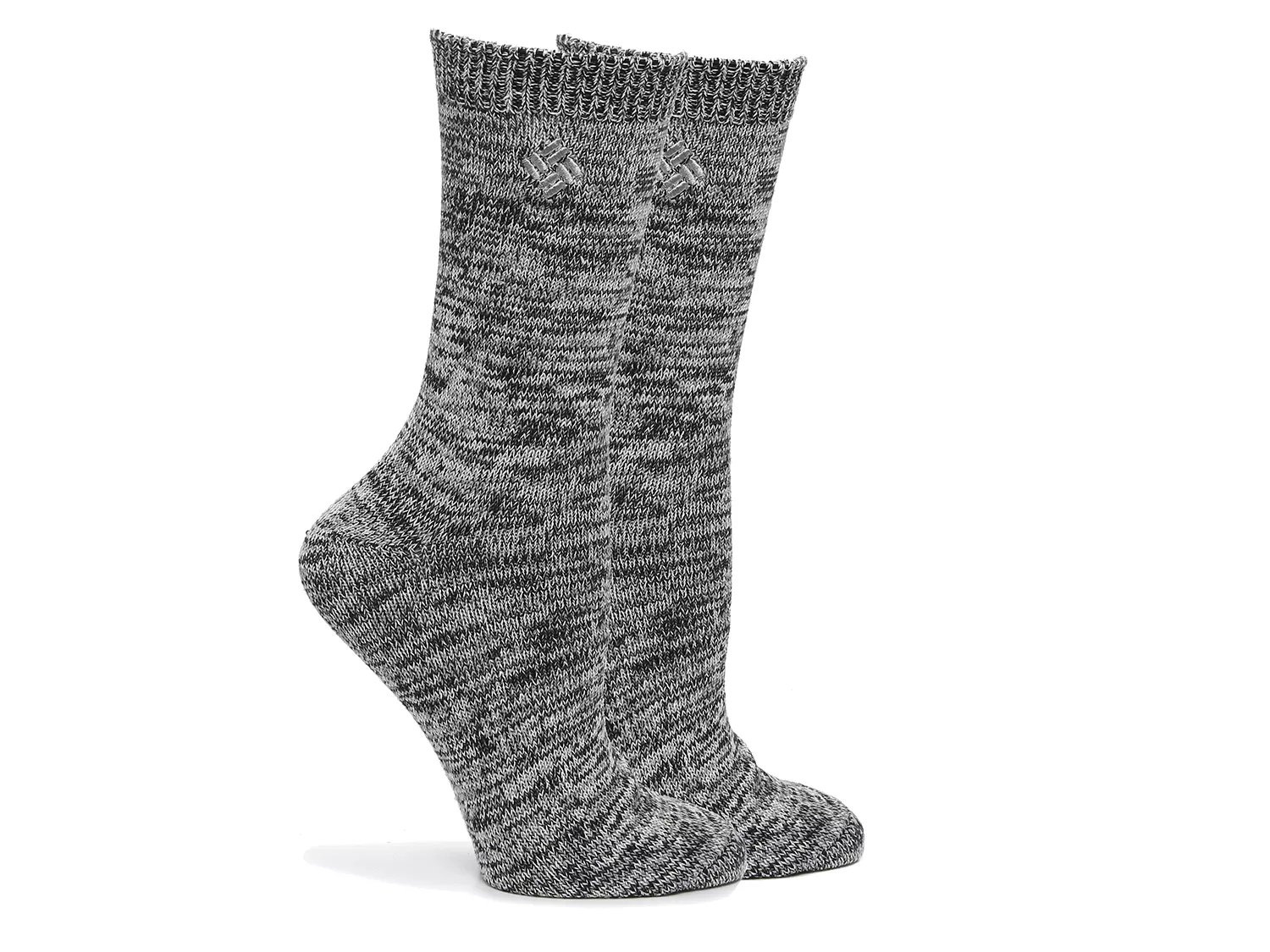 Columbia Supersoft Marl Women's Crew Socks 2 Pack Free Shipping DSW