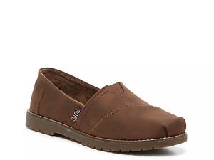 Skechers womens outlet brown leather shoes