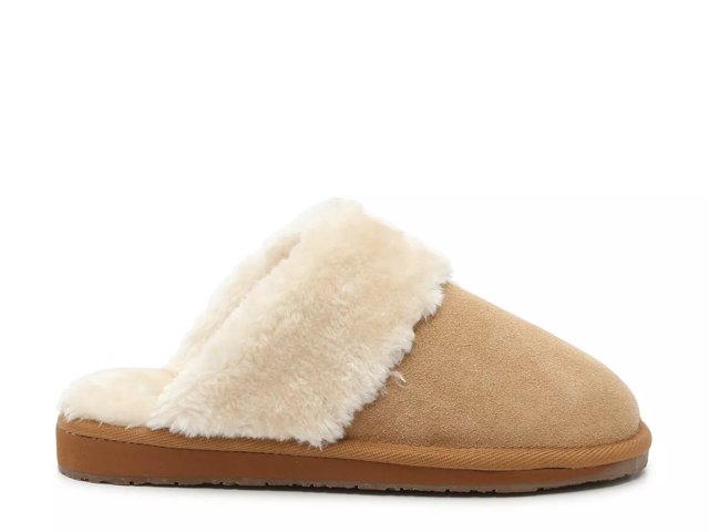 Minnetonka Shar Fur Trim Slipper - Free Shipping | DSW