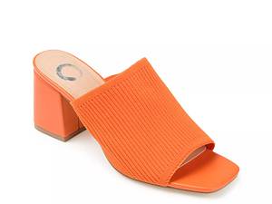 Orange hot sale pumps dsw