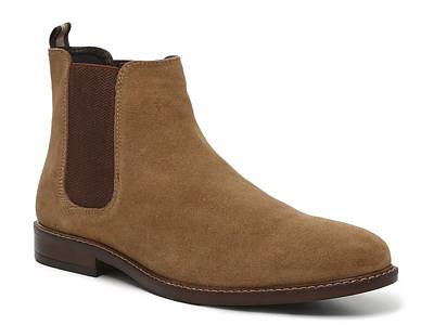 The Chelsea - Men's Ankle Boot - Taupe Suede