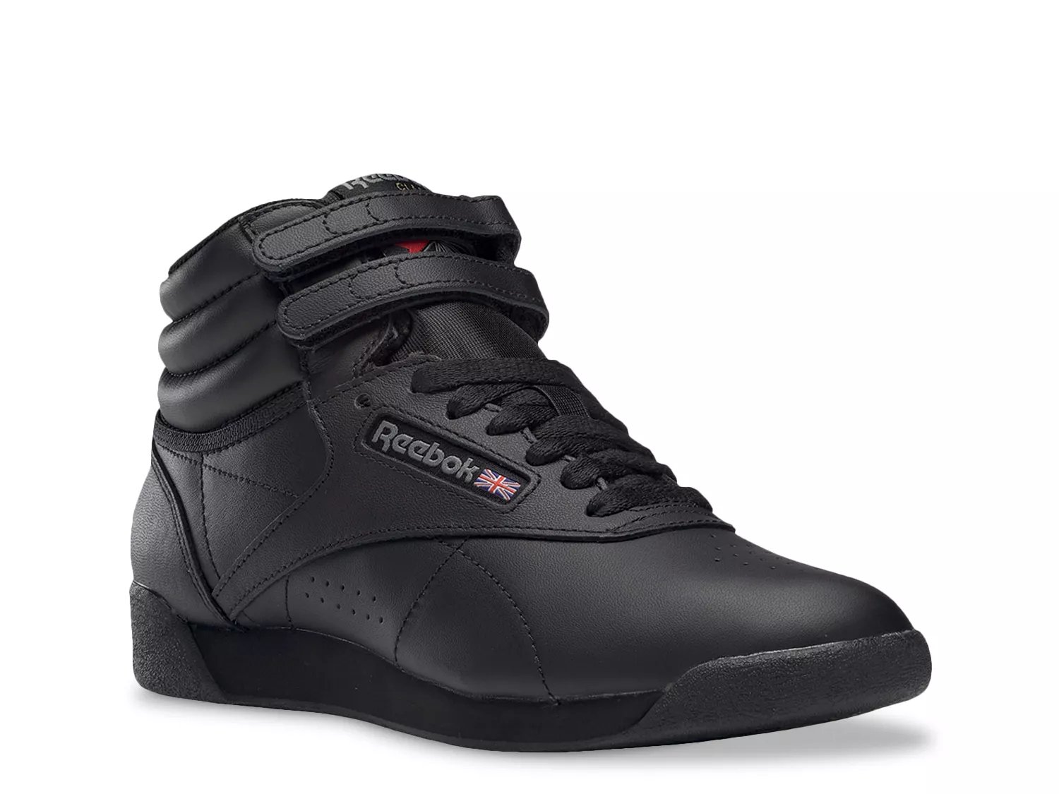 black reebok high tops