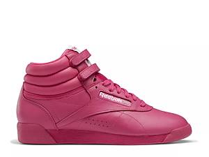 Hot pink high top reebok classics sale