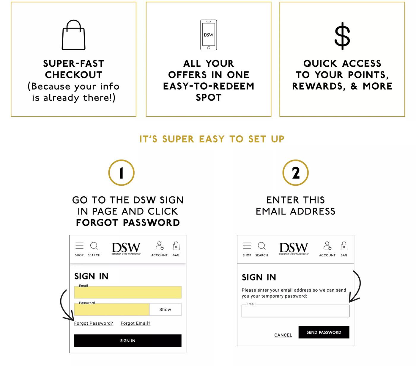 Dsw rewards online