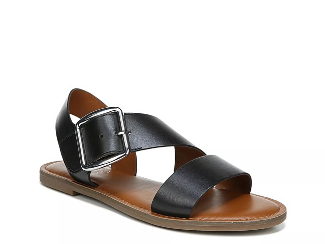 Dsw leather new arrivals sandals