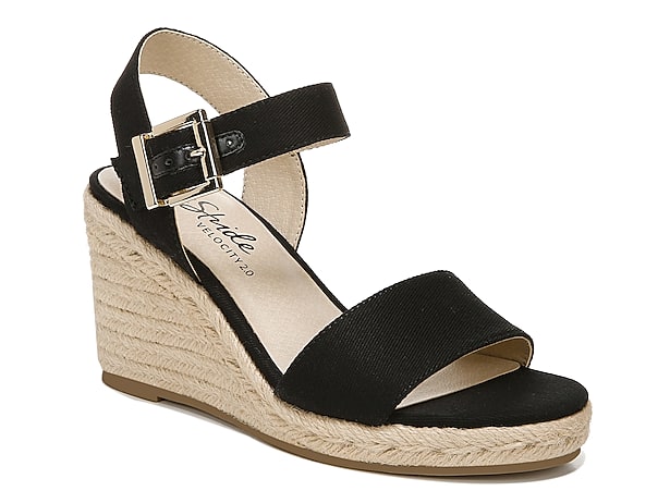 LifeStride Kimmie Espadrille Wedge Sandal - Free Shipping | DSW