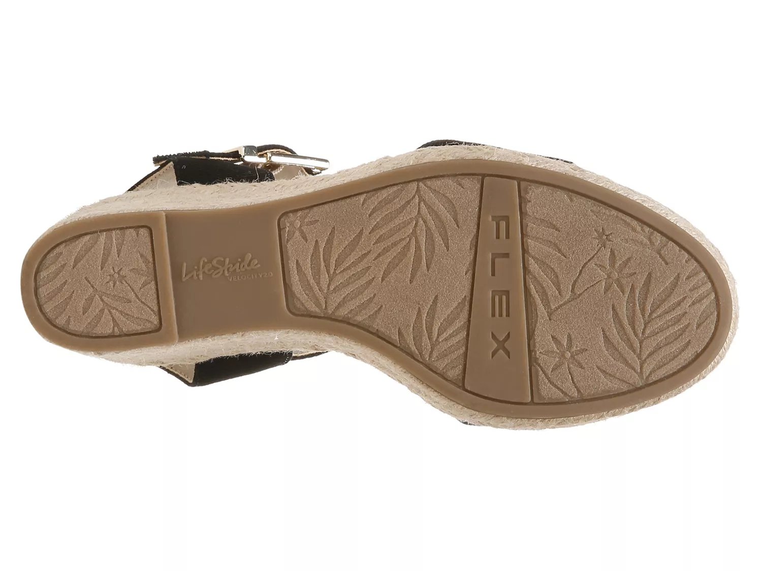 lifestride tango espadrille wedge sandal