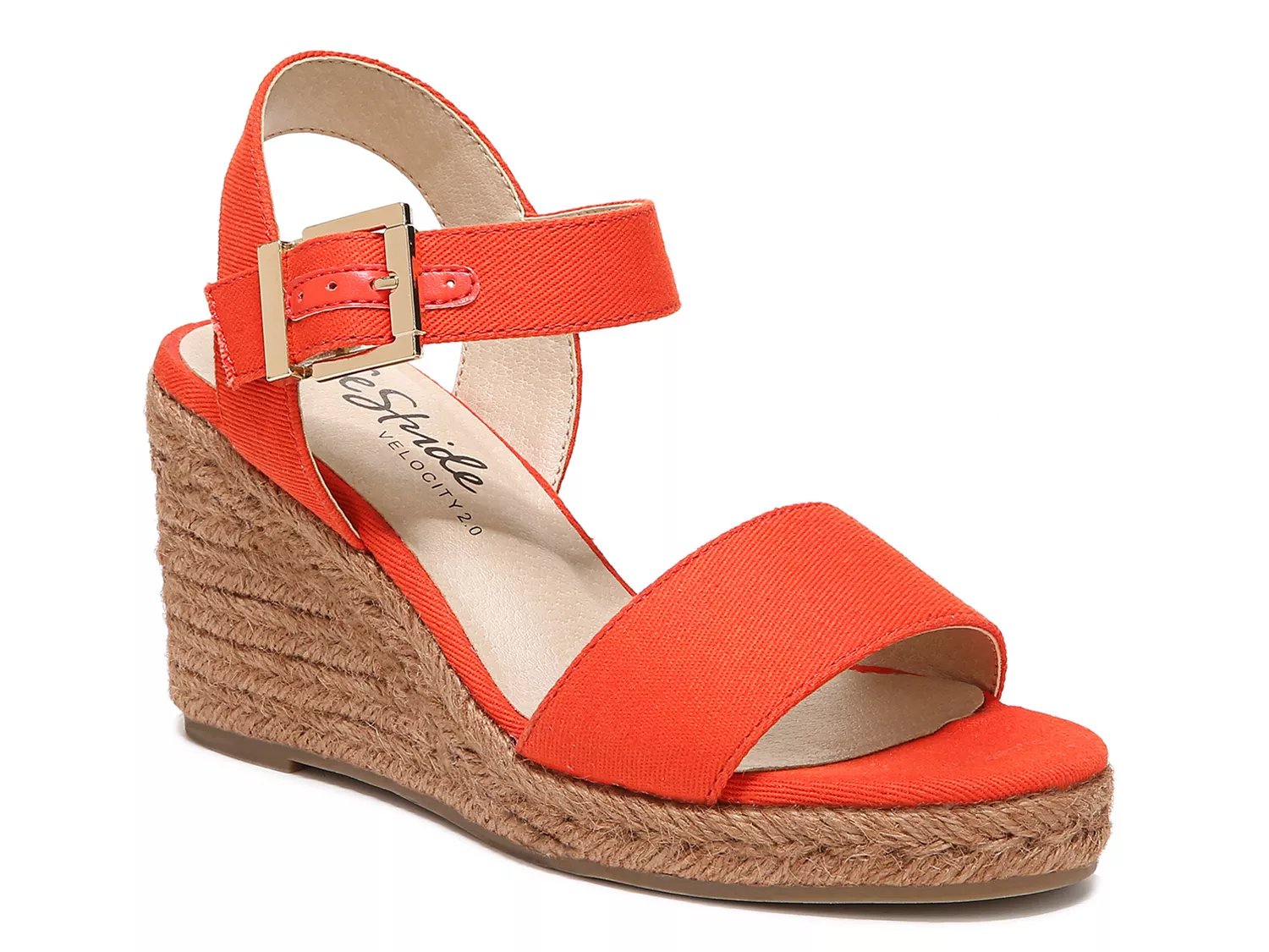 LifeStride Tango 2 Espadrille Wedge Sandal - Free Shipping | DSW