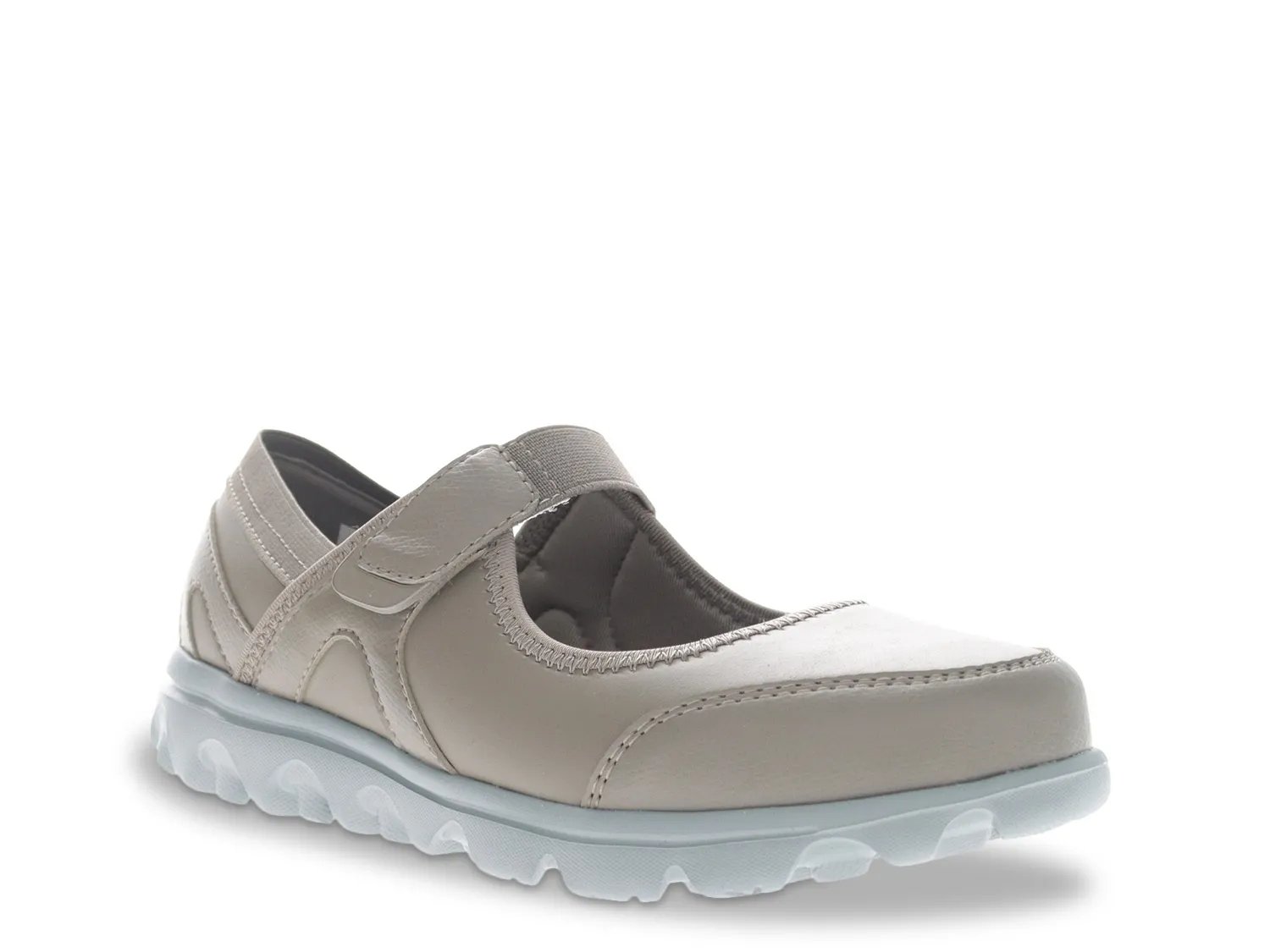 Propet Extra Wide Width Onalee Mary Jane Sneaker | Women's | Grey | Size 6.5 | Slip-Ons | Mary Jane