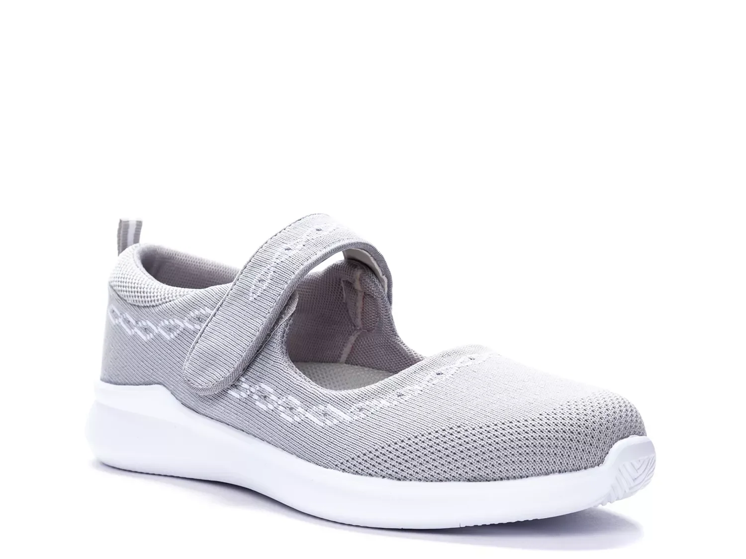 Propet Travelbound Mary Jane Flat | Women's | Grey | Size 7 | Slip-Ons | Mary Jane