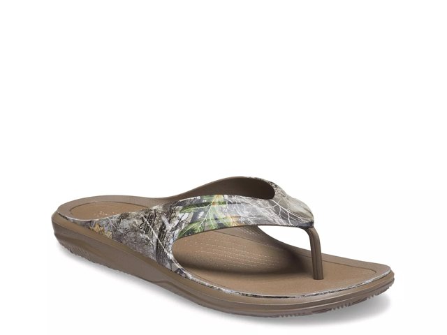 Mens camo crocs 2025 flip flops