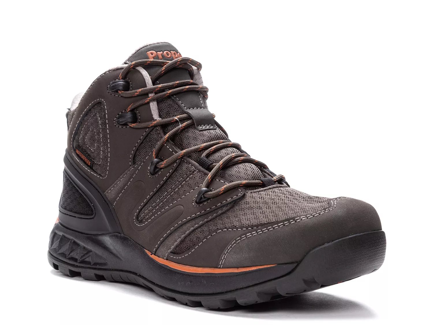 Propet Extra Extra Wide Width Veymont Hiking Shoe | Men's | Dark Brown | Size 9 | Boots | Hiking | Lace-Up