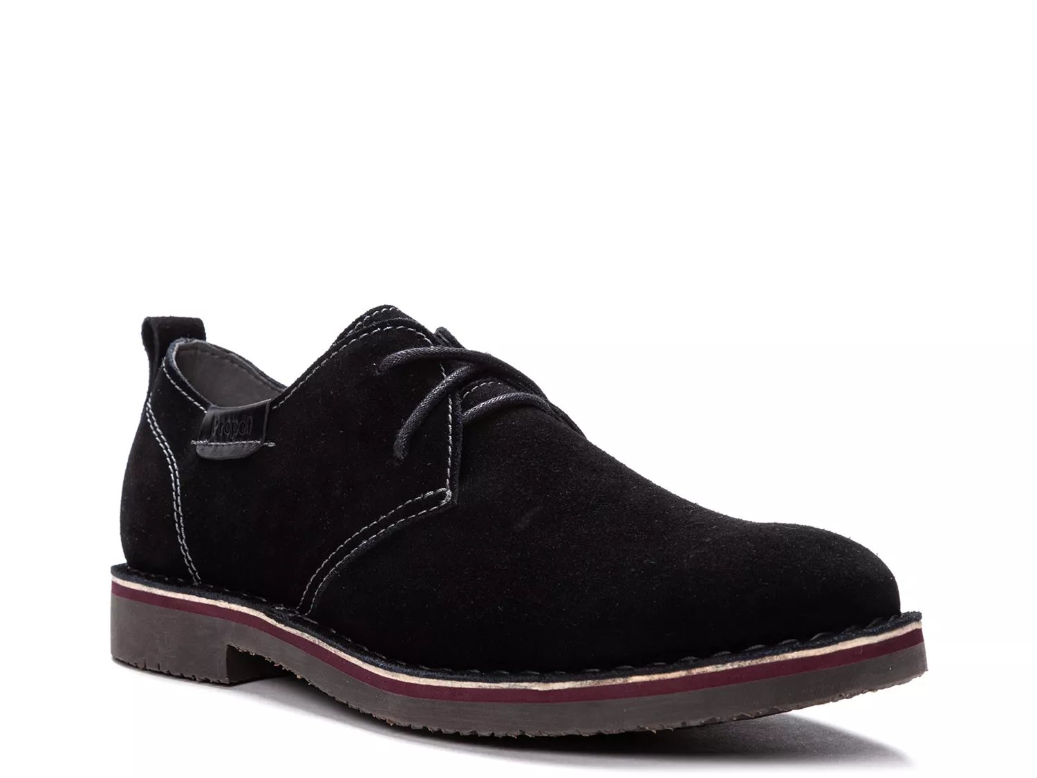 Propet Wide Width Finn Sneaker | Men's | Black | Size 10 | Oxfords