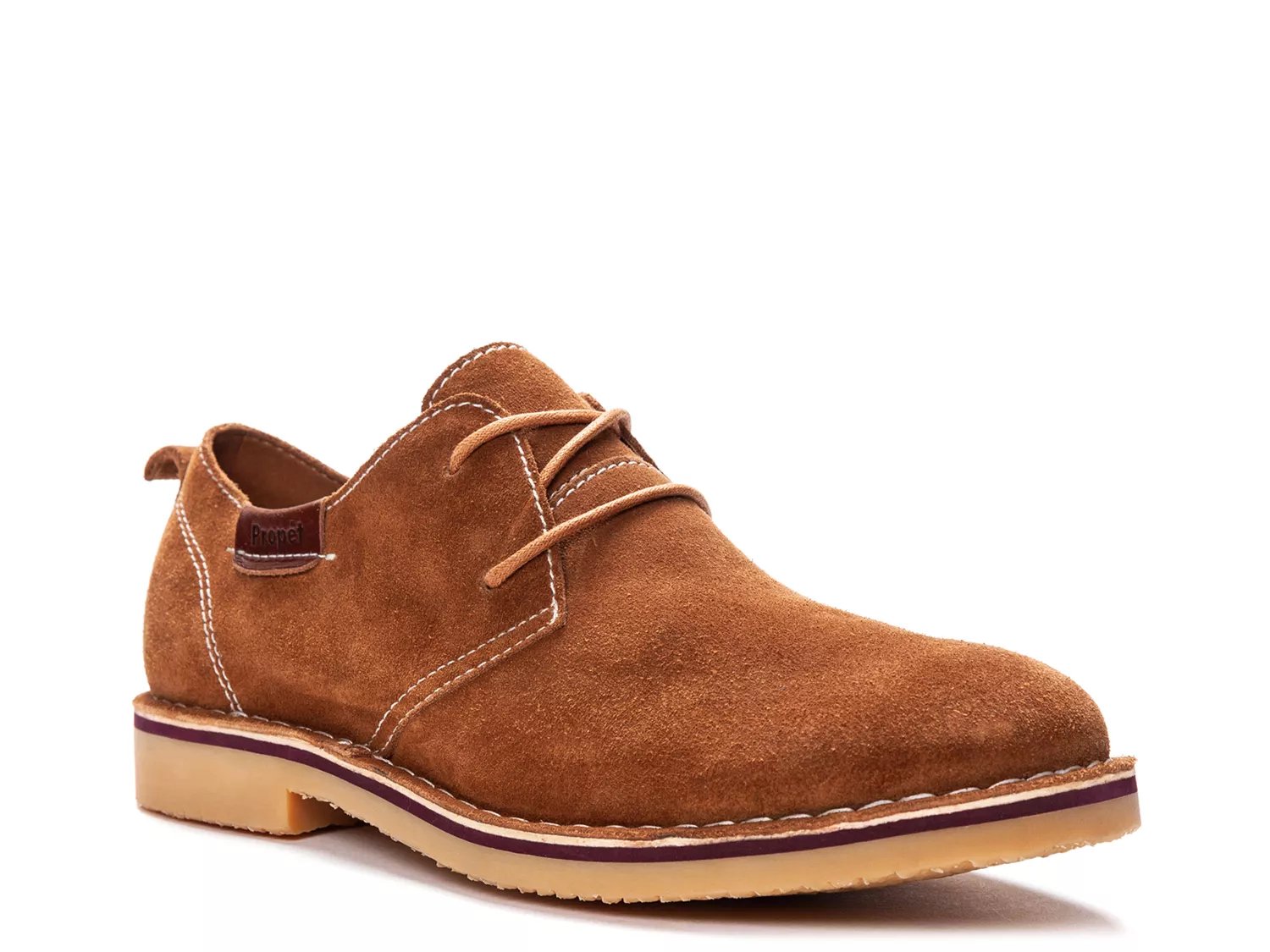 Propet Extra Wide Width Finn Sneaker | Men's | Cognac | Size 14 | Oxfords