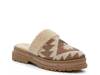 Ebiyra Mule Brown Geometric Print view