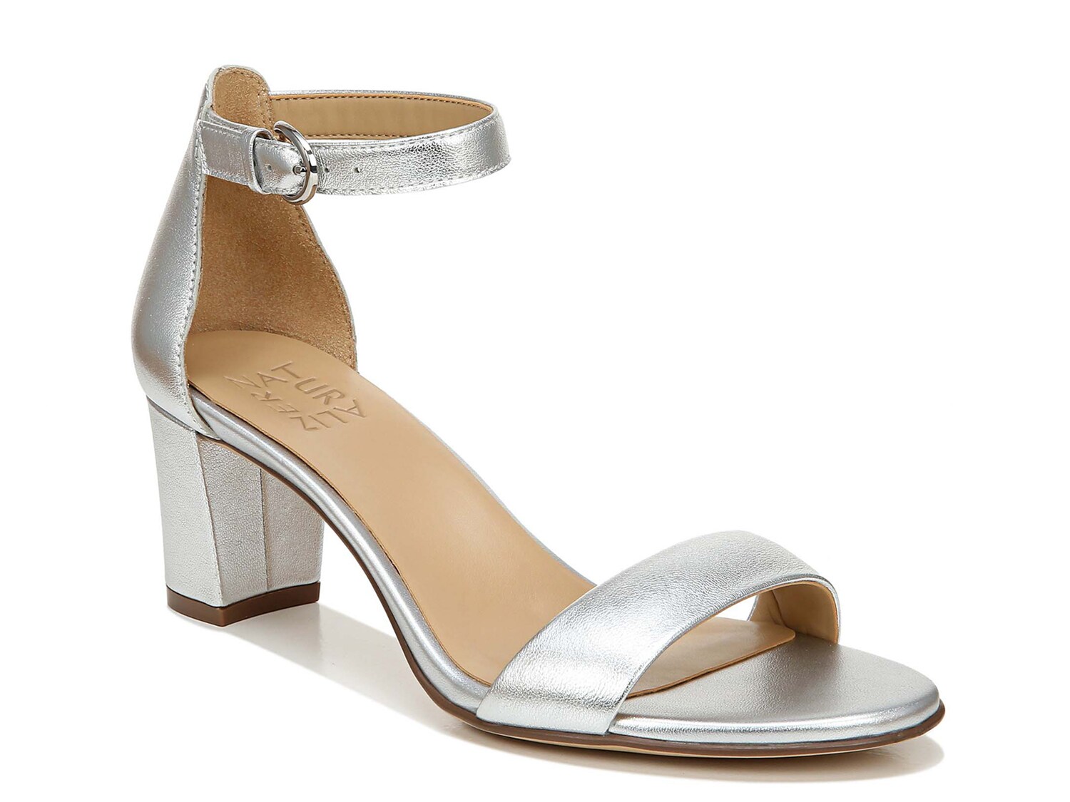 silver dress shoes