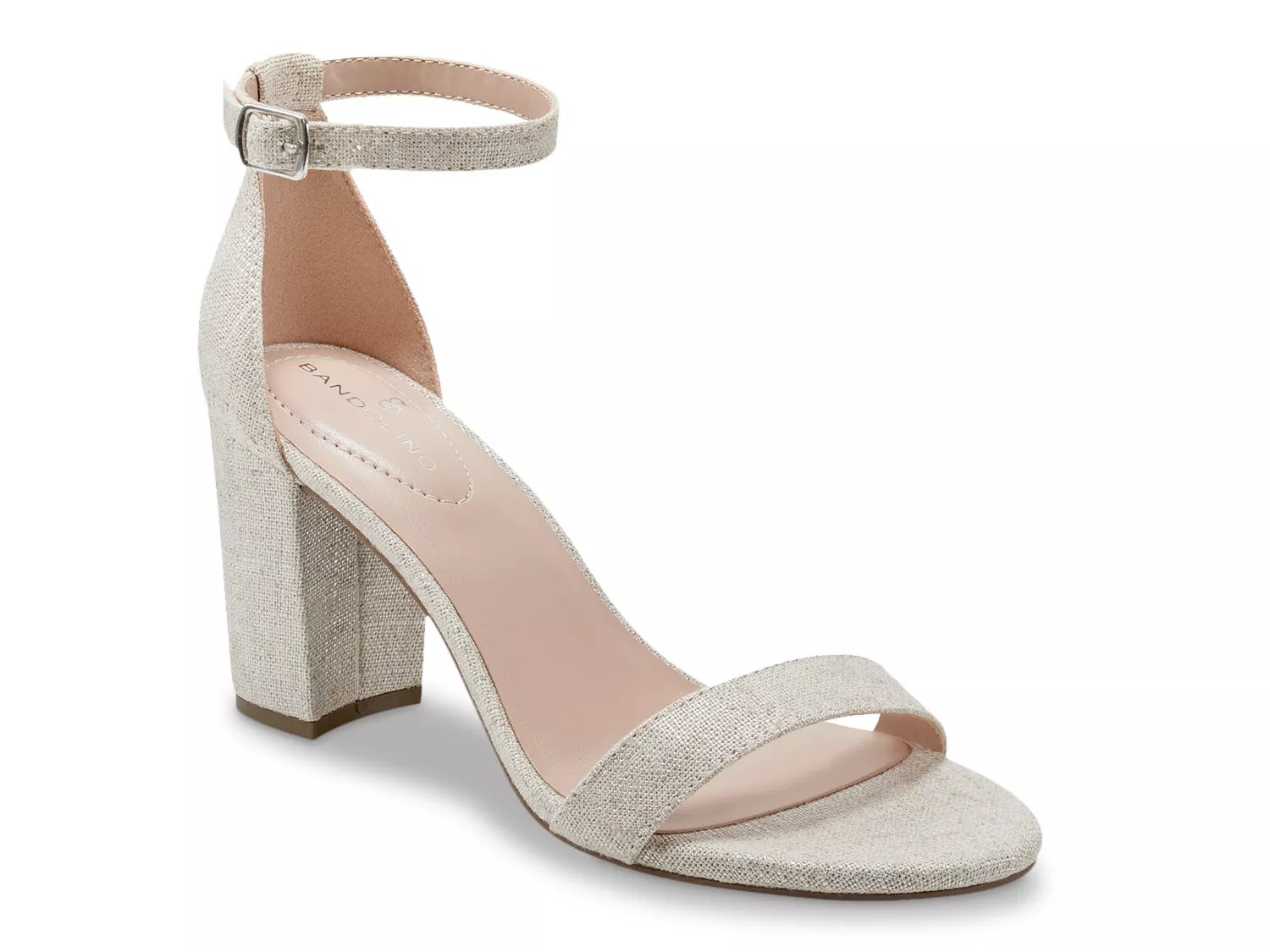 Bandolino best sale silver sandals