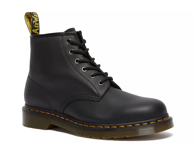 Soft leather doc martens mens top
