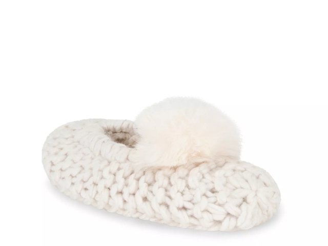 Lemon Ballerina Pom Slipper Women s