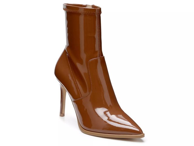 Dsw deals cognac booties