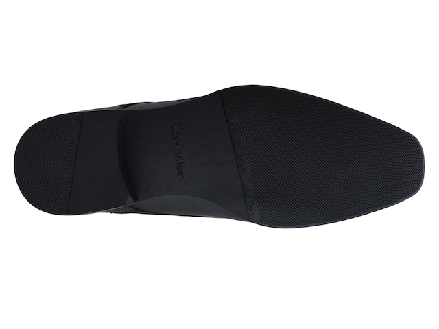 Calvin Klein brodie dress shoes mens black size 8-M EPI leather oxfords