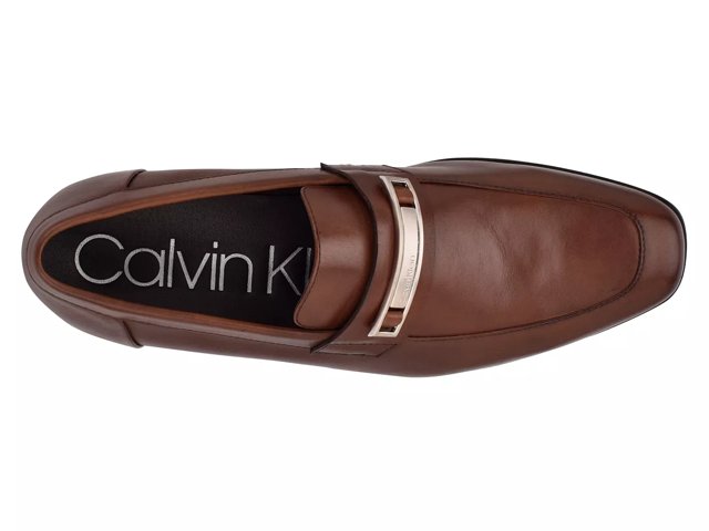 Calvin klein men's jameson soft leather loafers outlet