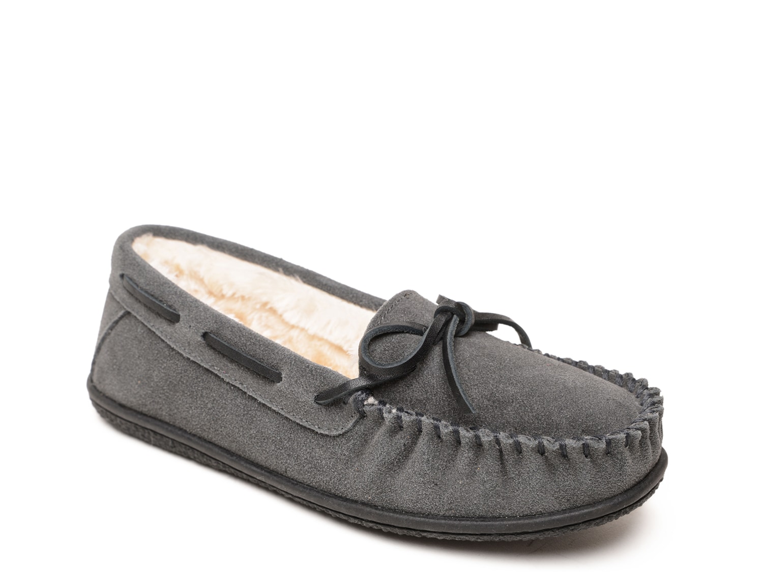  Camp Tie Moccasin Slipper 