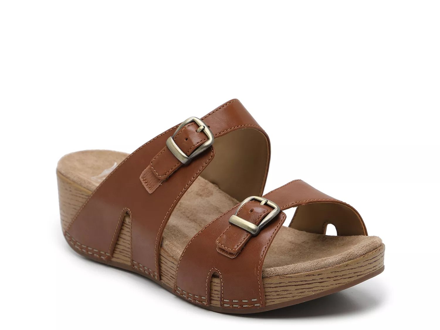 Dansko Leeann Wedge Sandal Free Shipping DSW