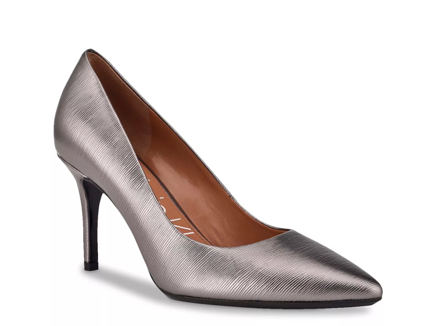 Calvin klein store gayle pumps caramel