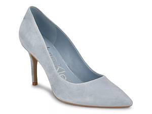 Calvin Klein Women's Brady Pump, Light Gray, 6 