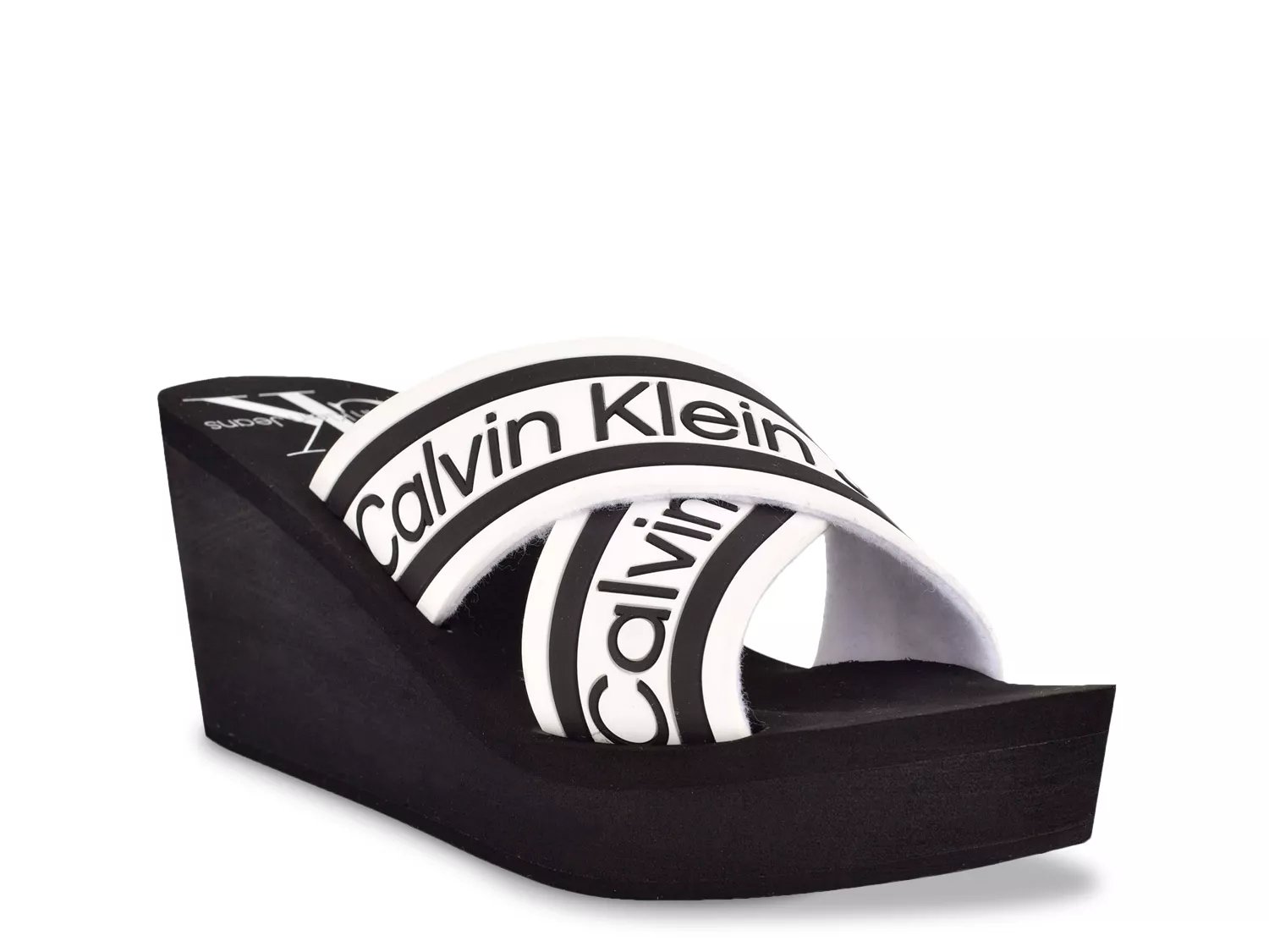 Calvin Klein Resort Wedge Sandal Free Shipping DSW