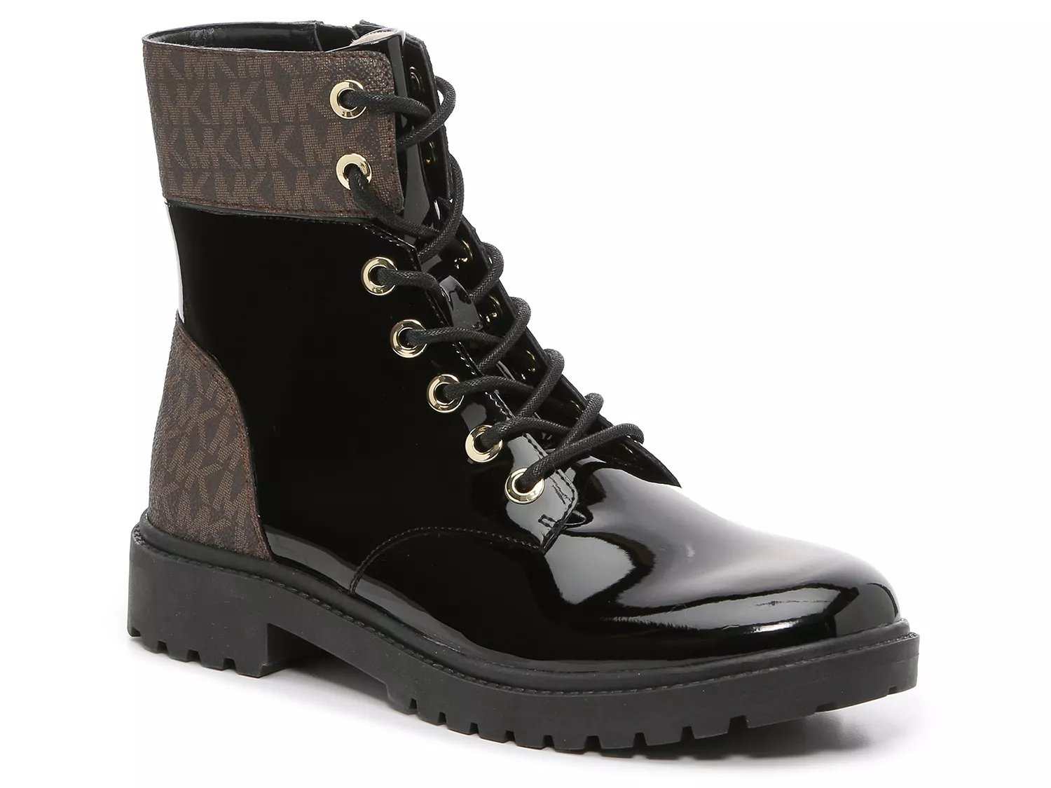 Michael kors black outlet boots