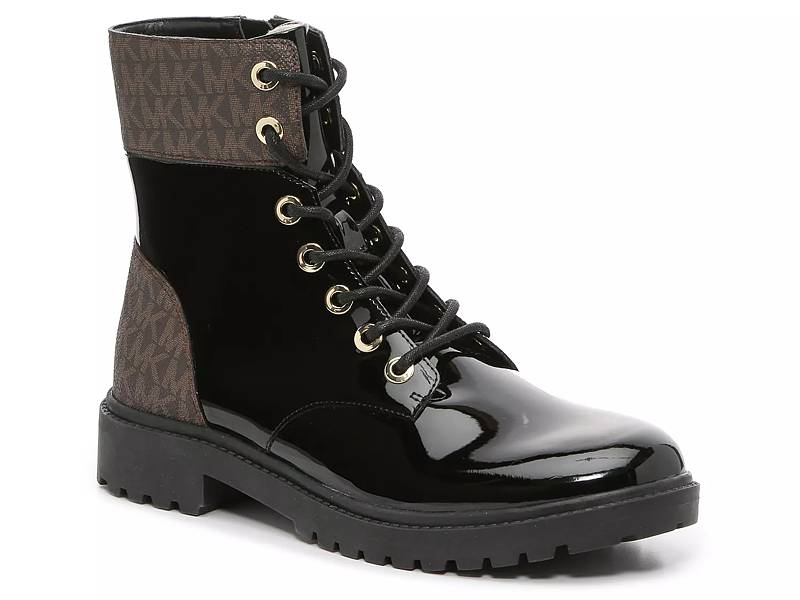 Michael kors best sale tatum combat boots