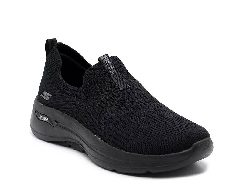  Skechers Women's GO Walk Joy-Everly Sneaker, Black/Gray, 5  Wide