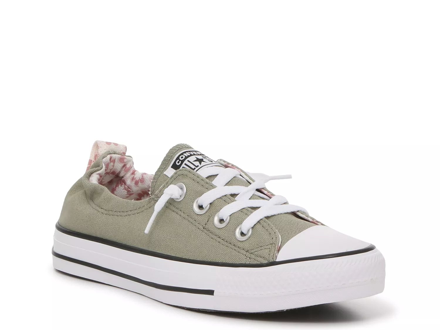 Ladies slip on clearance converse