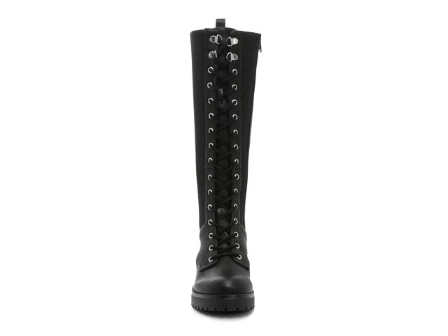 Black combat boots dsw outlet