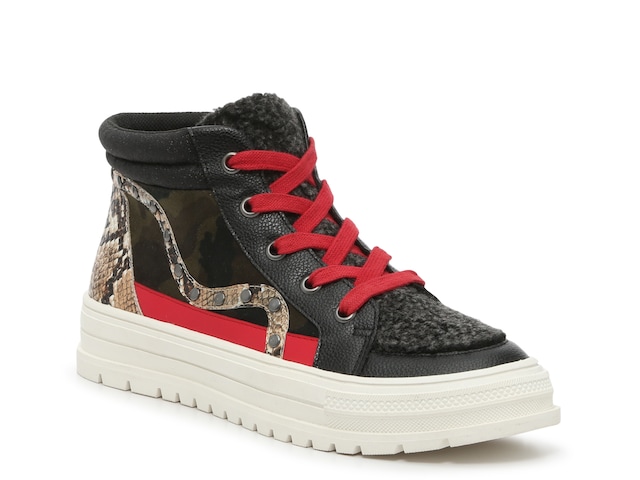 Jessica Simpson Jaxie High-Top Oxford Sneaker - Free Shipping | DSW