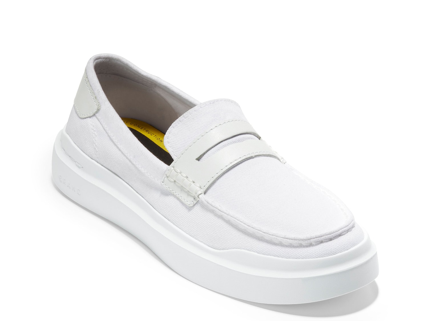 dsw white loafers