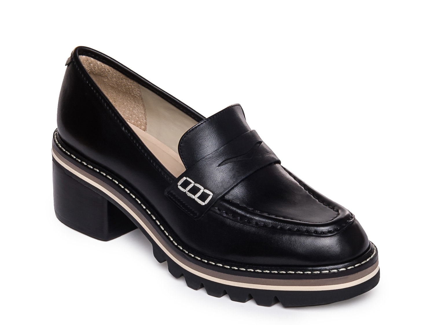 dsw lug sole loafers