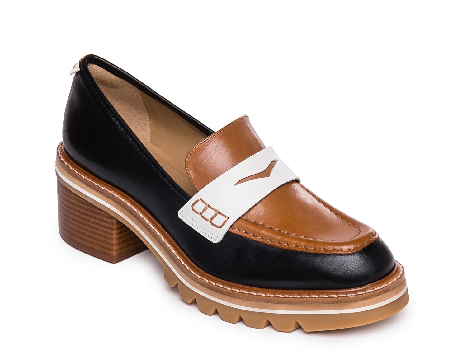 dsw brown loafers