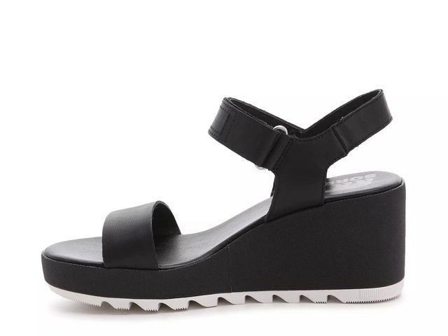 Black sorel wedge deals