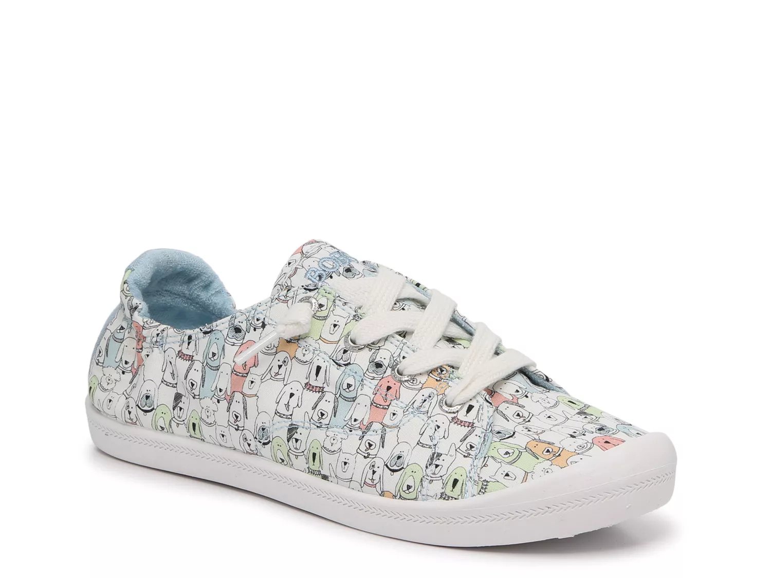 BOBS from Skechers White Multicolor Camp Trunk Beach Bingo Sneaker - Women, Best Price and Reviews