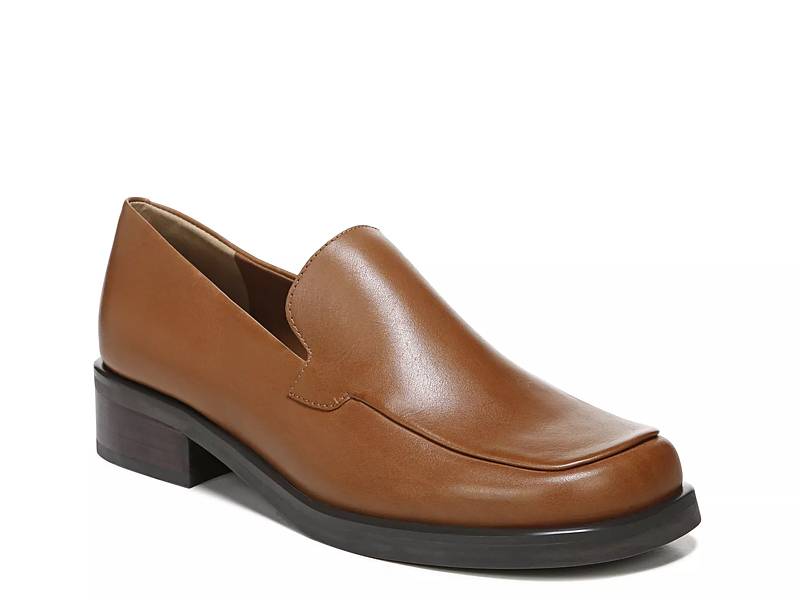 Vince Camuto Leather Platform Lug Loafers - Echika 